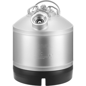 image:imageVEVOR Cleaning Keg 175 Gallon65L Keg Line Cleaning Kit with D Coupler Connection amp Rubber Base Beer Lines Cleaner Used for Beer Line Cleaning 304Stainless Steel Kegerator Beers Lines Cleaner Kit175 Gal