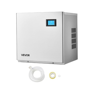 image:imageVEVOR Commercial Ice Maker Machine  Head 300 LbsDay Stainless Steel Ice Machine with Scheduled IceMaking SelfCleaning Adjustable Thickness Ideal for Restaurant Bar Cafe Hotel  Head Only360LBS24HNew156