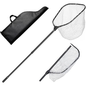 image:imageVEVOR Fishing Net Landing Nets with Telescopic Handle Lightweight and Stronger Fish Gear Durable and FishFriendly for Kayak Boat Bank Pond76 inch