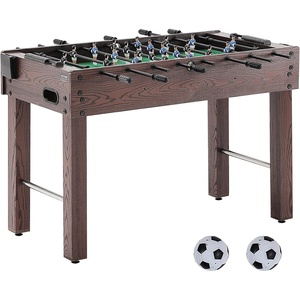 image:imageVEVOR Foosball Table 55 inch  42 inch Standard Size Foosball Table Indoor Full Size Football Table for Home Family and Game Room Soccer with Durable Soccer Setwalnut