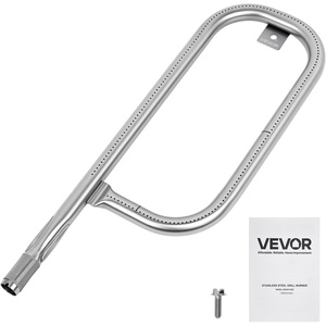 image:imageVEVOR Grill Burner Tube for Weber Q3200 Q300 2013 amp earlier Q320 Q3000 2014 amp newer 2375 inch 304 Stainless Steel Tube Burner for Weber 404341 57060001 586002 Replacement Part 60036 8038517 Fits Q 1001000 series