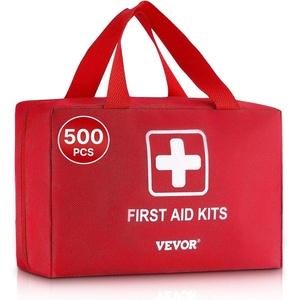 image:imageVEVOR Professional 500Piece First Aid Kit  AllHazard Emergency Medical Supplies for Outdoor Home amp Car  Durable 600D Nylon Bag500 Pieces