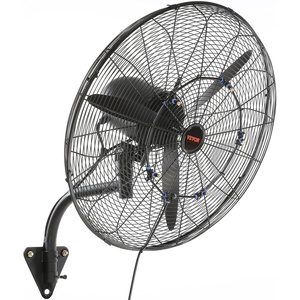 image:imageVEVOR Wall Mount Fan 18 Inch IP44 Waterproof 3 Speed Metal Fan with Triangle Bracket Set for Commercial Warehouse Greenhouse Workshop Covered Patio Factory and Basement24 Inch
