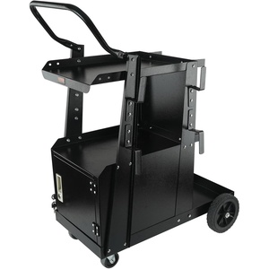 image:imageVEVOR Welding Cart 3Tier Welder Cart Heavy Duty with 400 Lbs Weight Capacity 360 Swivel Wheels Tank Storage Safety Chains Rolling MIG Welder Cart for TIG ARC MMA Plasma Cutter Welding Machine2Tier 1 Drawers