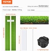 image:imageVEVOR 10x3ft SoftballBaseball Pitching Mat with Rubber Mound  AntiFade Turf amp AntiSlip Foam Backing Portable Fastpitch Training Aid for IndoorOutdoor Practice RedGreenGreen