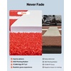image:imageVEVOR 10x3ft SoftballBaseball Pitching Mat with Rubber Mound  AntiFade Turf amp AntiSlip Foam Backing Portable Fastpitch Training Aid for IndoorOutdoor Practice RedGreenRed