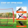image:imageVEVOR 7x7ft Baseball Softball Practice Net Portable Baseball Training Net for Hitting Batting Catching Pitching Backstop Baseball Equipment Training Net7x7FTNo Strike Zone