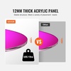image:imageVEVOR Acrylic Coffee Table 2Tiers Center Table with Open Storage Shelf Modern Rectangle Acrylic Coffe Desk for Living Room Dining Room Kitchen Island Office 315 W x 197 D x 157 H GreenColorful