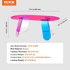 image:imageVEVOR Acrylic Coffee Table 2Tiers Center Table with Open Storage Shelf Modern Rectangle Acrylic Coffe Desk for Living Room Dining Room Kitchen Island Office 315 W x 197 D x 157 H GreenColorful