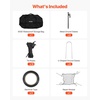 image:imageVEVOR Baseball Batting CageProfessional Softball Baseball Batting Hitting Training NetHeavy Duty Enclosed PE Practice Portable Pitching Cage NetampCarry Bagfor BackyardFieldIndoorampOutdoor22 FT