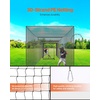 image:imageVEVOR Baseball Batting CageProfessional Softball Baseball Batting Hitting Training NetHeavy Duty Enclosed PE Practice Portable Pitching Cage NetampCarry Bagfor BackyardFieldIndoorampOutdoor35 FT ONLY NET