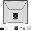 image:imageVEVOR Baseball Batting CageProfessional Softball Baseball Batting Hitting Training NetHeavy Duty Enclosed PE Practice Portable Pitching Cage NetampCarry Bagfor BackyardFieldIndoorampOutdoor10 FT Golf Batting Cage