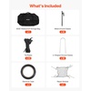 image:imageVEVOR Baseball Batting CageProfessional Softball Baseball Batting Hitting Training NetHeavy Duty Enclosed PE Practice Portable Pitching Cage NetampCarry Bagfor BackyardFieldIndoorampOutdoor40 FT
