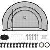 image:imageVEVOR Baseball Batting CageProfessional Softball Baseball Batting Hitting Training NetHeavy Duty Enclosed PE Practice Portable Pitching Cage NetampCarry Bagfor BackyardFieldIndoorampOutdoor22 FT