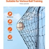 image:imageVEVOR Baseball Batting CageProfessional Softball Baseball Batting Hitting Training NetHeavy Duty Enclosed PE Practice Portable Pitching Cage NetampCarry Bagfor BackyardFieldIndoorampOutdoor35 FT ONLY NET