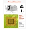 image:imageVEVOR Baseball Batting CageProfessional Softball Baseball Batting Hitting Training NetHeavy Duty Enclosed PE Practice Portable Pitching Cage NetampCarry Bagfor BackyardFieldIndoorampOutdoor12 FT