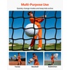 image:imageVEVOR Baseball Batting CageProfessional Softball Baseball Batting Hitting Training NetHeavy Duty Enclosed PE Practice Portable Pitching Cage NetampCarry Bagfor BackyardFieldIndoorampOutdoor10 FT Golf Batting Cage