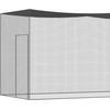 image:imageVEVOR Baseball Batting CageProfessional Softball Baseball Batting Hitting Training NetHeavy Duty Enclosed PE Practice Portable Pitching Cage NetampCarry Bagfor BackyardFieldIndoorampOutdoor35 FT ONLY NET