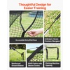 image:imageVEVOR Baseball Batting CageProfessional Softball Baseball Batting Hitting Training NetHeavy Duty Enclosed PE Practice Portable Pitching Cage NetampCarry Bagfor BackyardFieldIndoorampOutdoor40 FT