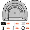 image:imageVEVOR Baseball Batting CageProfessional Softball Baseball Batting Hitting Training NetHeavy Duty Enclosed PE Practice Portable Pitching Cage NetampCarry Bagfor BackyardFieldIndoorampOutdoor40 FT