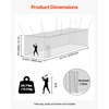 image:imageVEVOR Baseball Batting CageProfessional Softball Baseball Batting Hitting Training NetHeavy Duty Enclosed PE Practice Portable Pitching Cage NetampCarry Bagfor BackyardFieldIndoorampOutdoor41FT ONLY NET