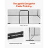 image:imageVEVOR Baseball Batting CageProfessional Softball Baseball Batting Hitting Training NetHeavy Duty Enclosed PE Practice Portable Pitching Cage NetampCarry Bagfor BackyardFieldIndoorampOutdoor39 FT Carbon Steel Frame