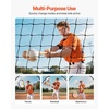 image:imageVEVOR Baseball Batting CageProfessional Softball Baseball Batting Hitting Training NetHeavy Duty Enclosed PE Practice Portable Pitching Cage NetampCarry Bagfor BackyardFieldIndoorampOutdoor19 FT Carbon Steel Frame