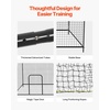 image:imageVEVOR Baseball Batting CageProfessional Softball Baseball Batting Hitting Training NetHeavy Duty Enclosed PE Practice Portable Pitching Cage NetampCarry Bagfor BackyardFieldIndoorampOutdoor35 FT Carbon Steel Frame