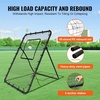 image:imageVEVOR Baseball and Softball Rebounder Net PitchBack Baseball Pitching Nest 3Way Baseball Softball Pitchback Net Fielding Trainer Bounce Back Net for FieldingThrowing Practice4X6 FT