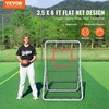 image:imageVEVOR Baseball and Softball Rebounder Net PitchBack Baseball Pitching Nest 3Way Baseball Softball Pitchback Net Fielding Trainer Bounce Back Net for FieldingThrowing Practice35X6 FT