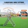 image:imageVEVOR Baseball and Softball Rebounder Net PitchBack Baseball Pitching Nest 3Way Baseball Softball Pitchback Net Fielding Trainer Bounce Back Net for FieldingThrowing Practice35X6 FT