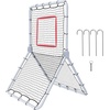 image:imageVEVOR Baseball and Softball Rebounder Net PitchBack Baseball Pitching Nest 3Way Baseball Softball Pitchback Net Fielding Trainer Bounce Back Net for FieldingThrowing Practice35X6 FT