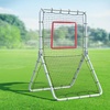 image:imageVEVOR Baseball and Softball Rebounder Net PitchBack Baseball Pitching Nest 3Way Baseball Softball Pitchback Net Fielding Trainer Bounce Back Net for FieldingThrowing Practice35X6 FT