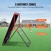 image:imageVEVOR Baseball and Softball Rebounder Net PitchBack Baseball Pitching Net Volleyball Pitch Return Trainer Rebound Net with Pitching Target All Angle Fielding Rebound Net for Grounders Pop Flies3X45FTupgraded 2IN1