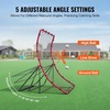 image:imageVEVOR Baseball and Softball Rebounder Net PitchBack Baseball Pitching Net Volleyball Pitch Return Trainer Rebound Net with Pitching Target All Angle Fielding Rebound Net for Grounders Pop Flies3X45FT