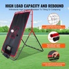 image:imageVEVOR Baseball and Softball Rebounder Net PitchBack Baseball Pitching Net Volleyball Pitch Return Trainer Rebound Net with Pitching Target All Angle Fielding Rebound Net for Grounders Pop Flies3X45FTupgraded 2IN1