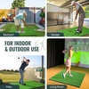 image:imageVEVOR Golf Hitting Mat Artificial Turf Thickened Practice Hitting Mat for Outdoor amp Indoor Golf Gifts for MenWomen5x4ft  18mm Thick