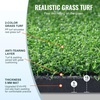 image:imageVEVOR Golf Hitting Mat Artificial Turf Thickened Practice Hitting Mat for Outdoor amp Indoor Golf Gifts for MenWomen5x4ft  18mm Thick