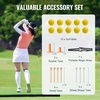 image:imageVEVOR Golf Hitting Mat Artificial Turf Thickened Practice Hitting Mat for Outdoor amp Indoor Golf Gifts for MenWomen5x4ft  18mm Thick
