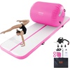 image:imageVEVOR Gymnastics Air Mat Inflatable Track with Electric Pump Training Mats for Home UseGymYogaCheerleadingBeachParkWaterPink