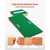 image:imageVEVOR Pitching Mound Baseball Game Mound IndoorOutdoor Pitching Practice and Training Equipment Softball Pitching Aids with Antifade Turf and Pitching RubberGreen