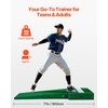 image:imageVEVOR Pitching Mound Baseball Game Mound IndoorOutdoor Pitching Practice and Training Equipment Softball Pitching Aids with Antifade Turf and Pitching RubberGreen