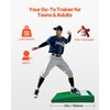 image:imageVEVOR Pitching Mound Baseball Game Mound IndoorOutdoor Pitching Practice and Training Equipment Softball Pitching Aids with Antifade Turf and Pitching RubberGreen
