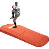 image:imageVEVOR Pitching Mound Baseball Game Mound IndoorOutdoor Pitching Practice and Training Equipment Softball Pitching Aids with Antifade Turf and Pitching RubberRed