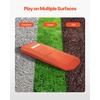 image:imageVEVOR Pitching Mound Baseball Game Mound IndoorOutdoor Pitching Practice and Training Equipment Softball Pitching Aids with Antifade Turf and Pitching RubberRed