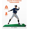 image:imageVEVOR Pitching Mound Baseball Game Mound IndoorOutdoor Pitching Practice and Training Equipment Softball Pitching Aids with Antifade Turf and Pitching RubberGreen