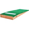 image:imageVEVOR Pitching Mound Baseball Game Mound IndoorOutdoor Pitching Practice and Training Equipment Softball Pitching Aids with Antifade Turf and Pitching RubberGreen