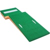image:imageVEVOR Pitching Mound Baseball Game Mound IndoorOutdoor Pitching Practice and Training Equipment Softball Pitching Aids with Antifade Turf and Pitching RubberGreen