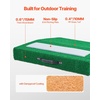 image:imageVEVOR Pitching Mound Baseball Game Mound IndoorOutdoor Pitching Practice and Training Equipment Softball Pitching Aids with Antifade Turf and Pitching RubberGreen