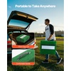 image:imageVEVOR Pitching Mound Baseball Game Mound IndoorOutdoor Pitching Practice and Training Equipment Softball Pitching Aids with Antifade Turf and Pitching RubberGreen